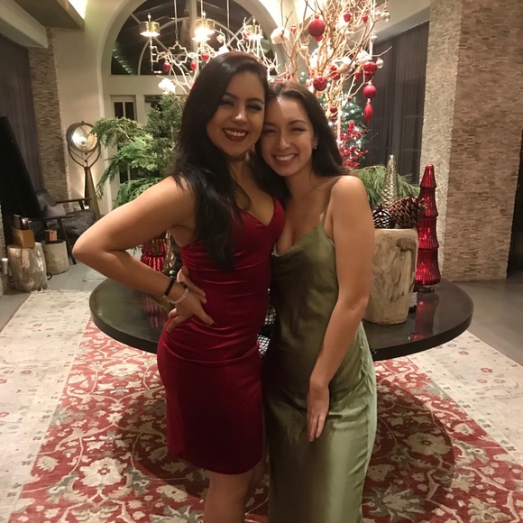 GBG LA Maroon Cocktail Dress - Picture 3 of 4